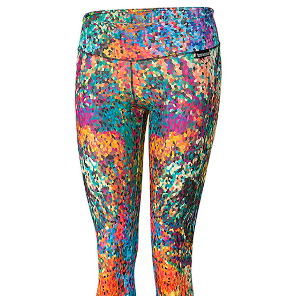 Active Fit Mosaic Capri Leggings in Size Large NWT